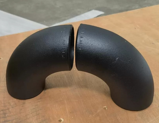 8“ 1.5d 90 van de Elleboogwpb van het Graadstaal A234 Zwarte het schilderen Gelaste de Pijpmontage