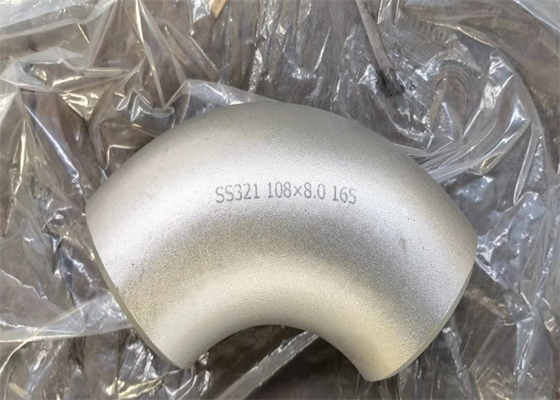 SS316L 304 Roestvrij staal 90 Graadelleboog Sch20 12X18Н10Т