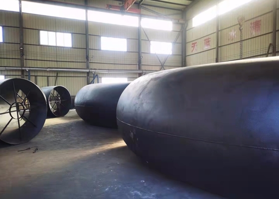 De Pijp van het 180 GraadKoolstofstaal buigt 2d het 3d Zwarte Schilderen van 5d