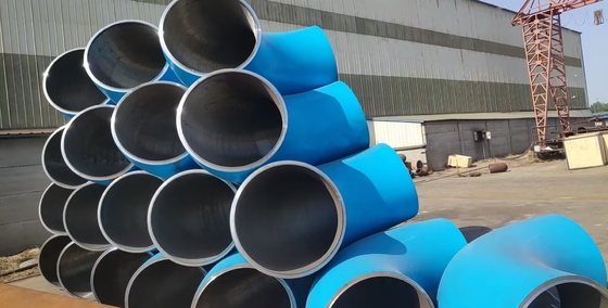 Aerospace Butt Weld pijpfittingen DN200 Sch40 90 graden 5D pijpbocht