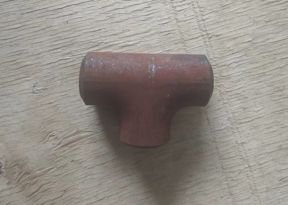 ASME B16.9 Koolstofstaal T-stuk Sch40 ASTM A234 Wpb Stuiklas T-stuk