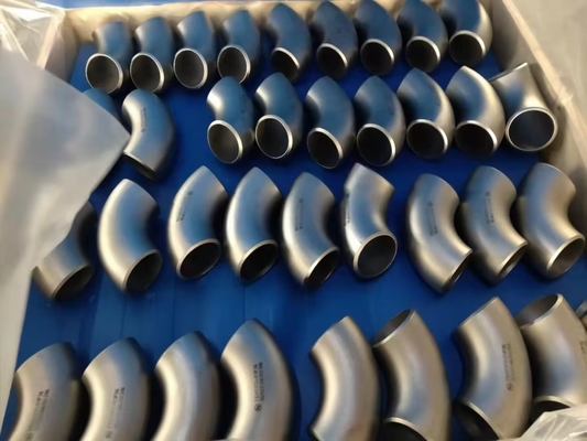 3.91mm Koolstofstaal 90 Graad Elleboog Gezandstraalde ASME B16.9 180 Graad