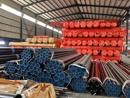 Lengte 5m tot 14m Astm Naadloze buismontage API5l A106 A53 Gr.B Dia 21.3MM tot 762MM