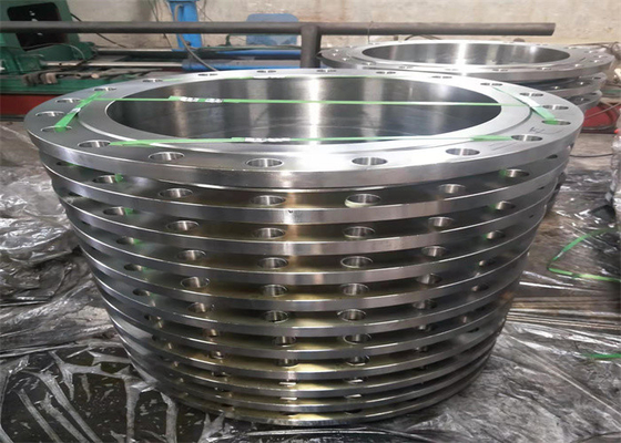 ANSI 150 gesmede roestvrijstalen flenssteunring Elektrolytisch verzinkte coating