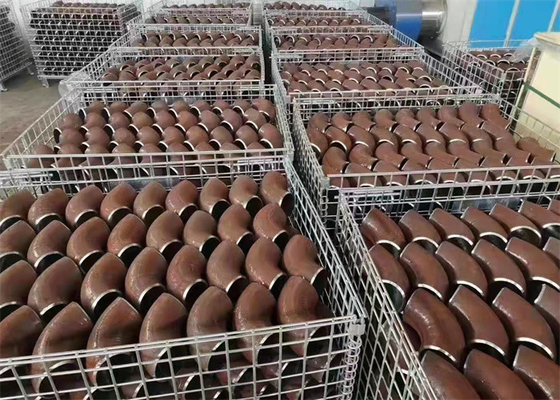 GOST 17375 Zwarte Geschilderde de Pijpleidingsverbinding van de Naadloze buismontage 16MN 12MN
