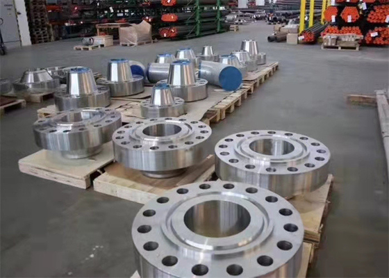 150LB 300LB 600LB ASME B16.5 voorziet Vlak Gezichtsa105 Vernis van een flens