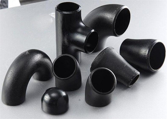 1.5D snak van de de Elleboognaadloze buis van de Straalpijp de Montagestd ASME A234 SCH40 lidstaten Black Painted