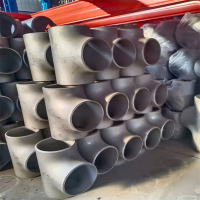 STD TP316L Gesmede de pijpmontage 3 Manier DN15-DN1200 van het Roestvrij staalt-stuk