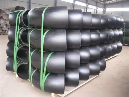 1.5D snak van de de Elleboognaadloze buis van de Straalpijp de Montagestd ASME A234 SCH40 lidstaten Black Painted