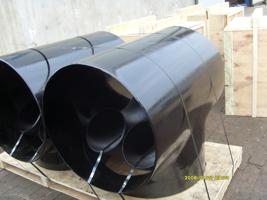 Van de het T-stukmontage SCH40 DN50 van ASME B16.9 22mm Verminderende de Oliewater Vervoer